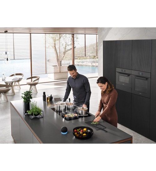 美诺Miele KMDA 7272 FL-U Silence家用智能多功能 带抽油烟机的电磁炉